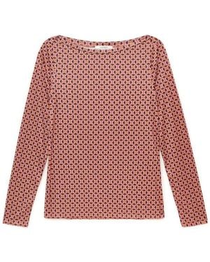 Maliparmi Long Sleeve T-Shirts - Red