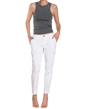 Mason's Slim-Fit Trousers - Blanco