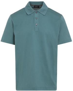 Brioni Polo Shirts - Blu
