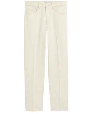 Ami Paris Parisian-Fit Katoenen Jeans - Wit