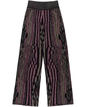 Nenette Wide Pants - Multicolor