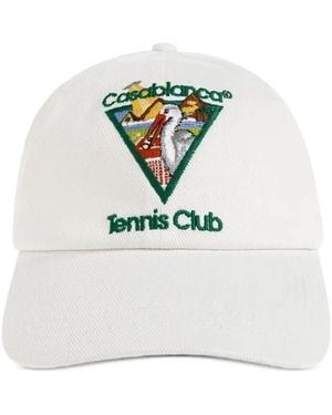 CASABLANCA Caps - Blanco