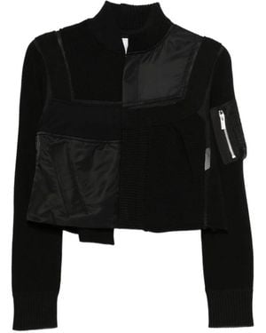 Sacai Bomber Jackets - Black