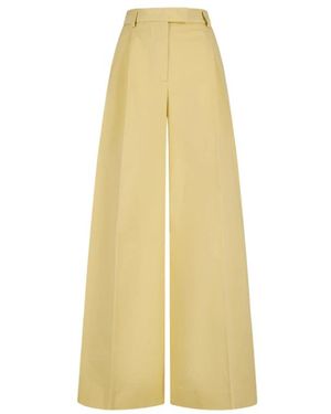 Thelatest Wide Trousers - Yellow
