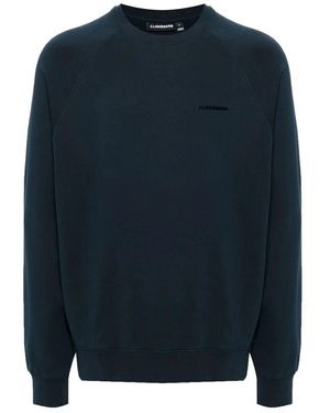 J.Lindeberg Blauer crew neck pullover casual stil