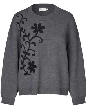 Masai Round-Neck Knitwear - Gris