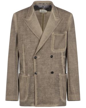 Maison Margiela Blazers - Brown