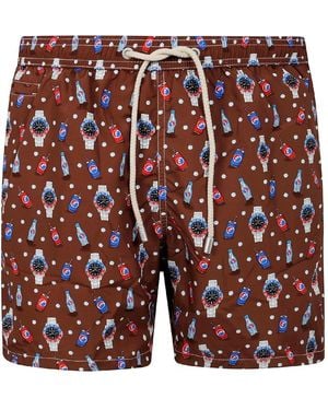 Mc2 Saint Barth Beachwear - Red