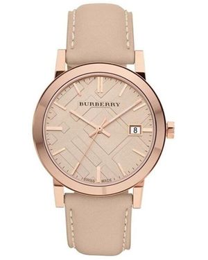 Burberry Accessoires ,Roze ,Leer The City Watch - Naturel