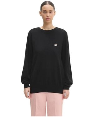 Fiorucci Trui Met Ronde Hals - Zwart