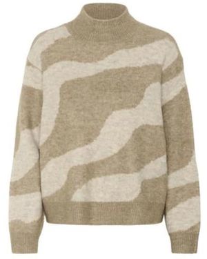 Saint Tropez Kalie Pullover Sweater - Natur