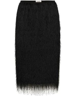 Soaked In Luxury Skirts - Negro