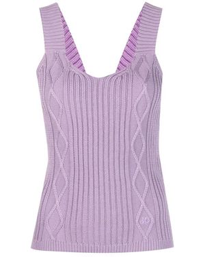 Jacob Cohen Sleeveless Tops - Purple