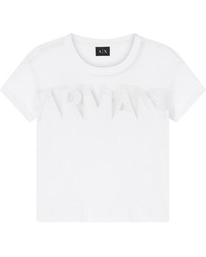 ARMANI EXCHANGE T-Shirts - Blanc