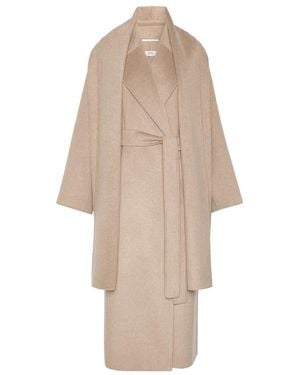 Max Mara Carisma Mantel - Naturel