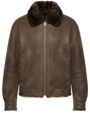 Kocca Faux Fur & Shearling Jackets - Marrón