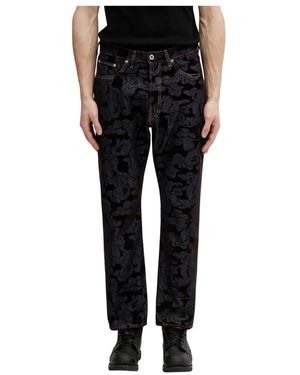 A Bathing Ape Straight Jeans - Negro