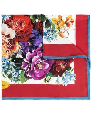 Dolce & Gabbana Silky Scarves - Rouge