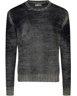 Original Vintage Round-Neck Knitwear - Black