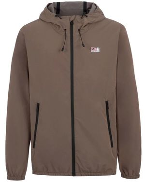 MC2 Saint Barth Jassen ,Bruin ,Polyester Lichte Jassen