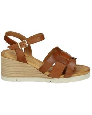 AQA A8585 High Heel Sandalen - Braun