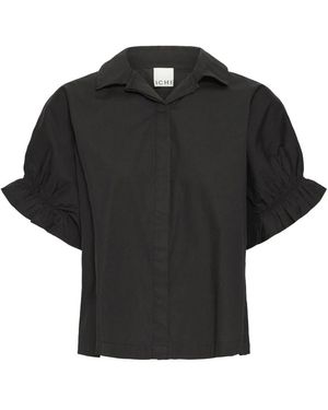 Ichi Blouses - Black