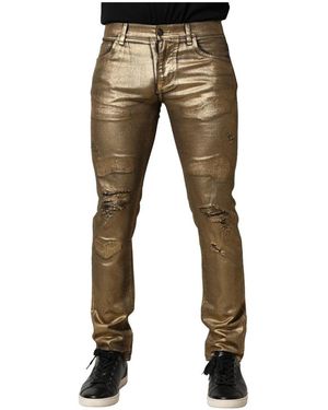 Dolce & Gabbana Slim Fit Jeans - Green