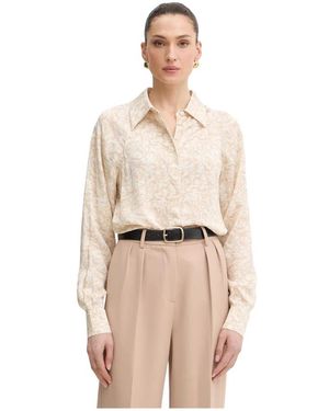 Trussardi Viskoses Hemd - Natur