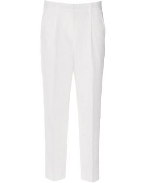 Heartmade Broeken ,Wit ,Polyester Klassieke Off Broek
