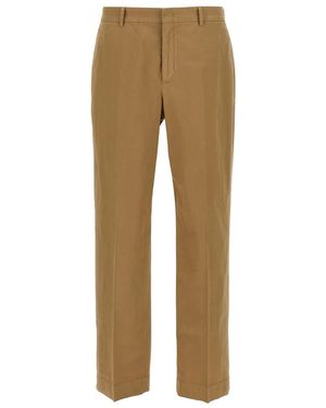 Cellar Door Straight Trousers - Natural