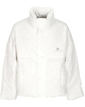Acupuncture Winter Jackets - White