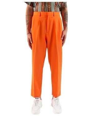 Cor Sine Labe Doli Straight Trousers - Orange