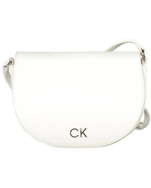 Calvin Klein Cross Body Bags - Blanco