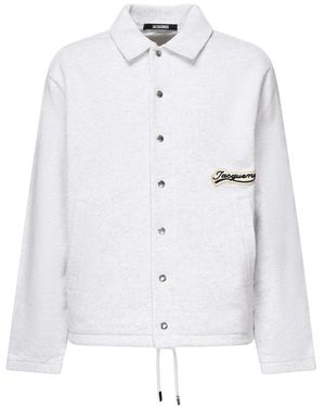 Jacquemus Geborduurd Overhemd Met Lange Mouwen En Knopen - Wit