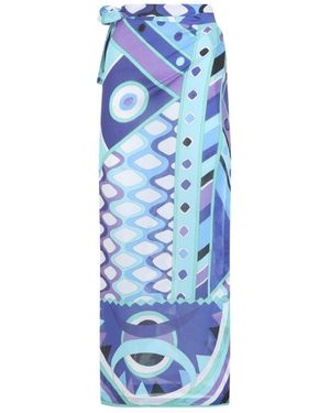 PUCCI Maxi Skirts - Blue
