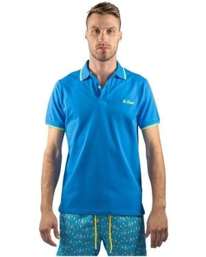 MC2 Saint Barth Polo Shirts - Azul