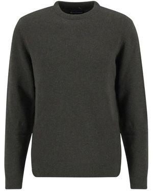 Barbour Round-Neck Knitwear - Grey