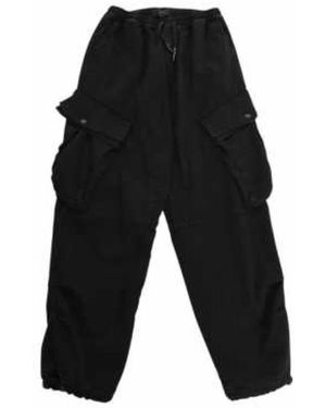 LA HAINE INSIDE US Straight Trousers - Zwart