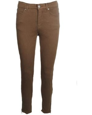 Cro Slim-Fit Trousers - Brown