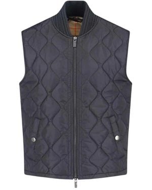 Burberry Waistcoats - Blue