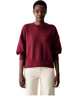 Mos Mosh Truien & Vesten ,Paars ,Polyester Kiki Celli Sweatshirt - Rood
