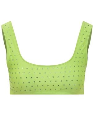 ANDAMANE Sleeveless Tops - Green