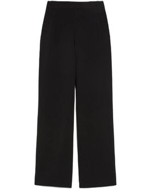 Max Mara Broeken ,Zwart ,Polyester Rina Cady Broek