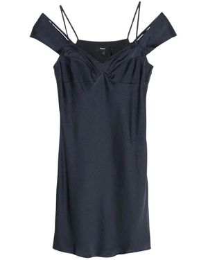 Theory Midi Jurken - Blauw