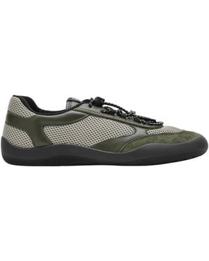 Prada Schoenen ,Groen ,Polyester Speedrock Sneakers