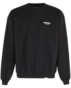 Represent Hoodies & Sweatvesten ,Zwart ,Owners Club Zip Sweater