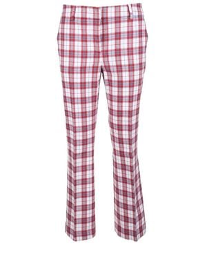 L'Autre Chose Wide Trousers - Rojo