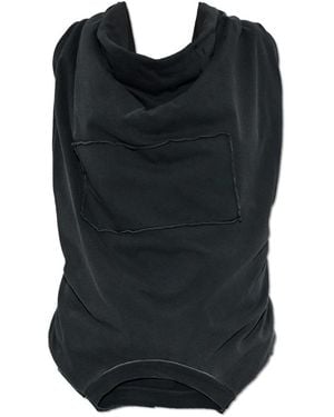 Maison Margiela Sleeveless Tops - Black