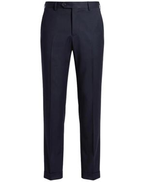 Peserico Broeken ,Blauw ,Katoen Chino Broek