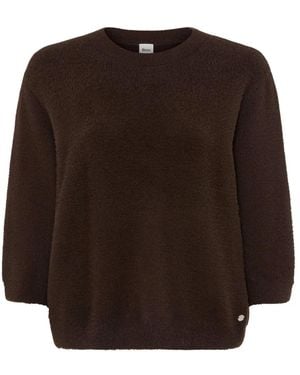 Brax Strickpullover Noemi Rundhalsausschnitt - Braun